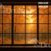 Tło fotograficzne Jesień, Okno J_185